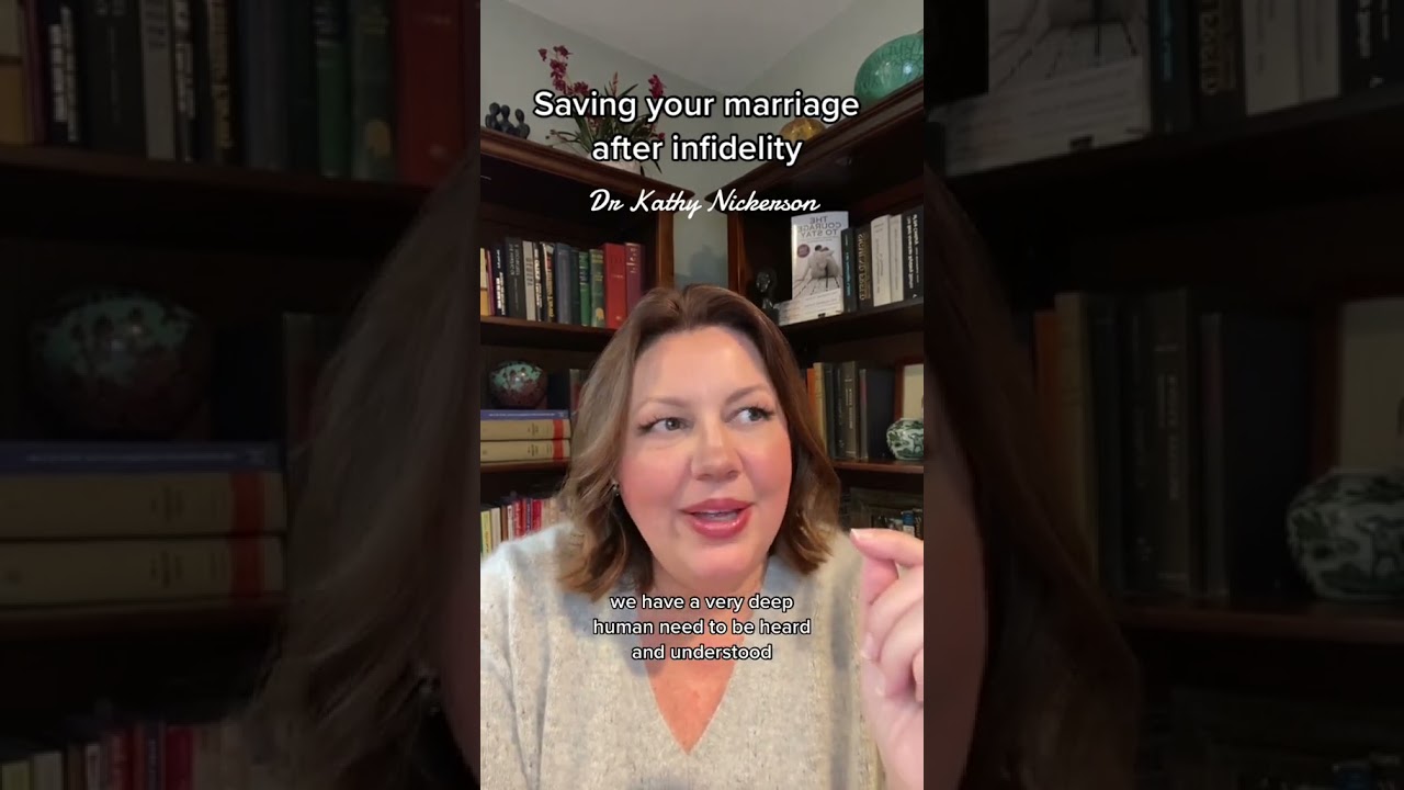 Saving your marriage after infidelity