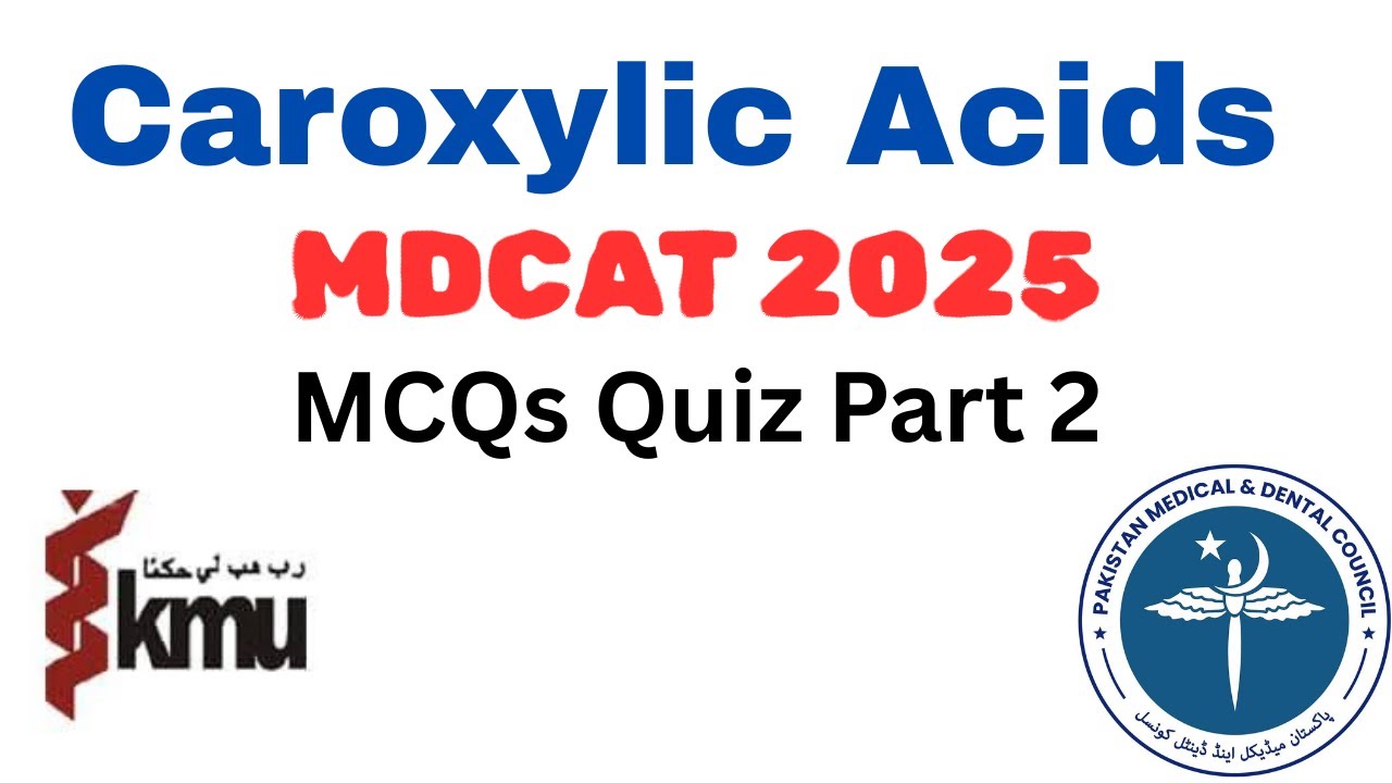 🎯Carboxylic Acids Class 12 MCQs💥|Class 12th Chemistry|MDCAT 2025|kmucat neet|#mdcat2025 #neet#nums