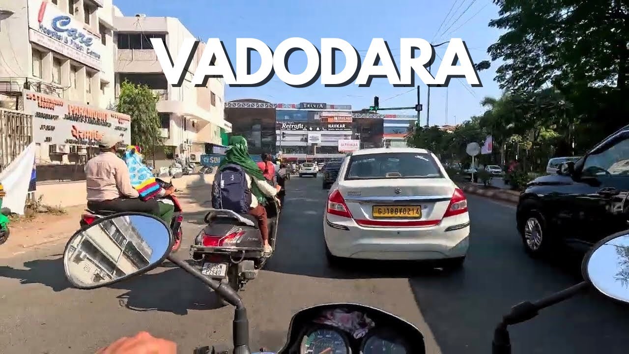 Driving in Vadodara, India 🇮🇳 | Real Street Drive Through Gujarat