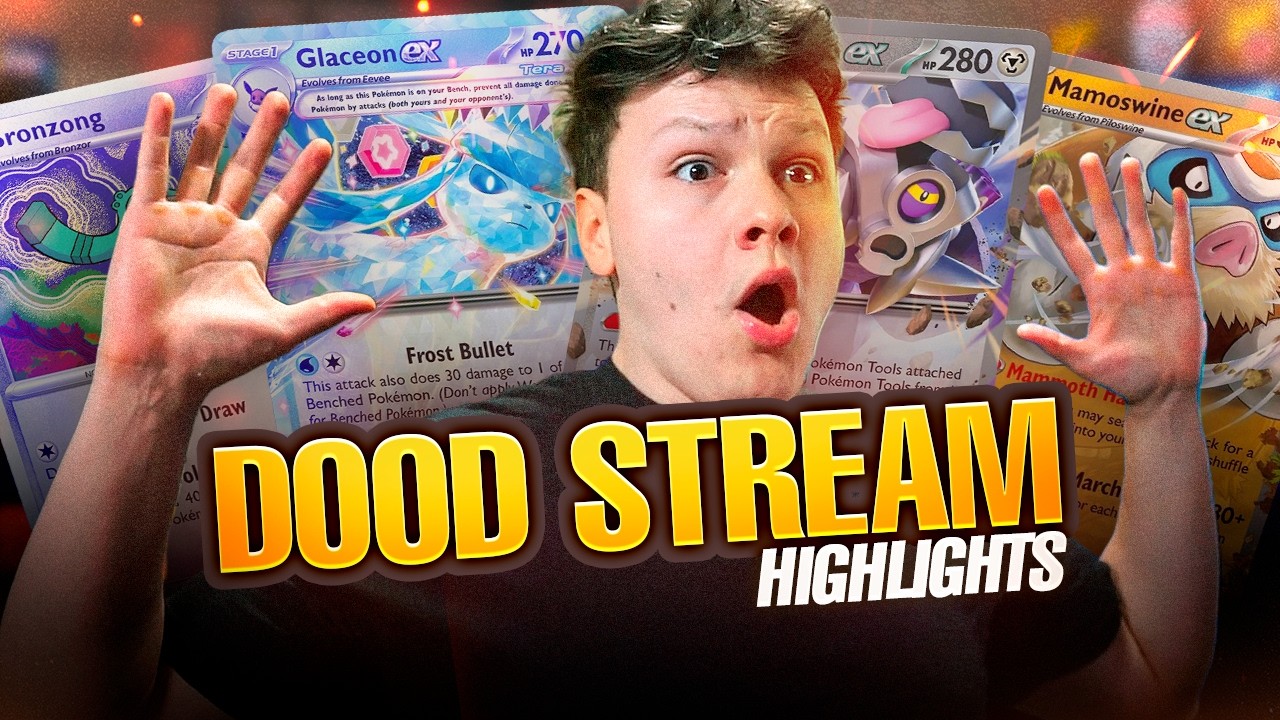 New Froslass Deck!? Best Single Prize Deck!? MAMOSWINE! - DooD Stream Highlights