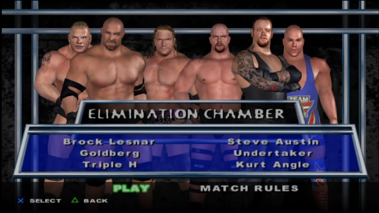 WWE SmackDown! Here Comes The Pain: Epic Elimination Chamber Full Match ⛓️🔥