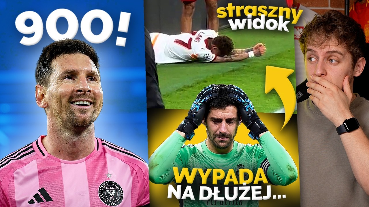 Messi PRZEBIŁ TĘ BARIERĘ SZYBCIEJ NIŻ Ronaldo! Noa Lang mógł STRACIĆ PALCA! Courtois kontuzjowany…