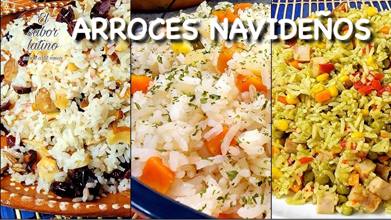 🔴 Arroces Navide&ntilde;os 💥Para Banquetes Fiestas y Cenas ✅