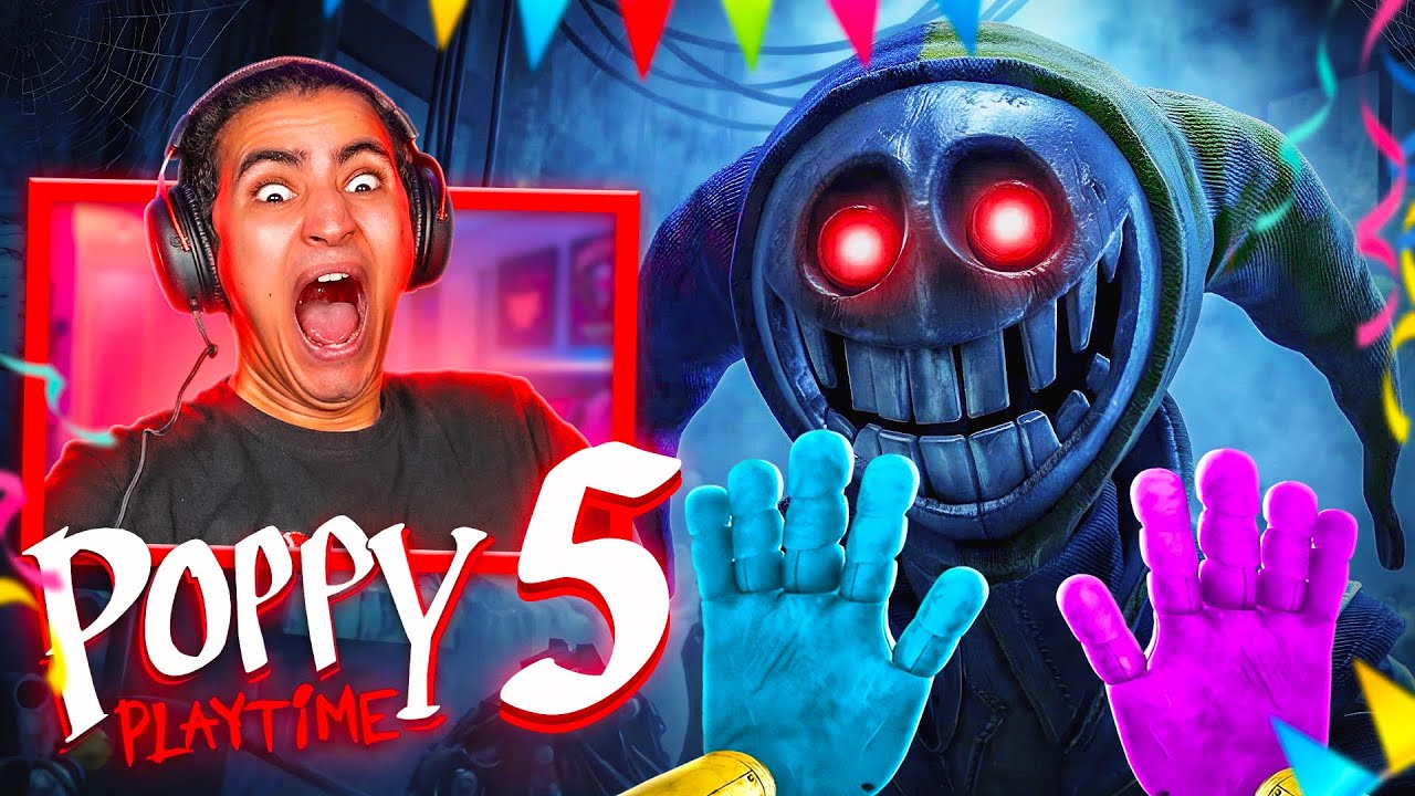 LE NOUVEAU MONSTRE  ME TERRIFIE !😰 (Poppy playtime chapitre 5)