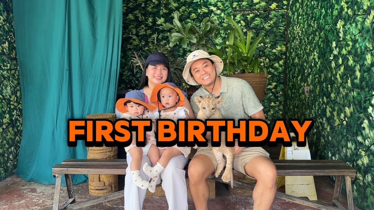 Klaire and Klaudia’s First Birthday