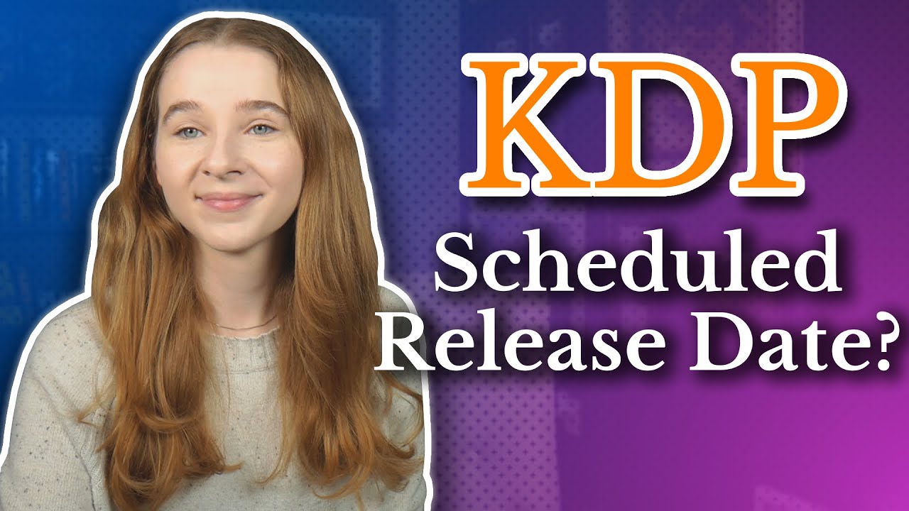KDP Scheduled Release Date for Paperbacks! | Pre-Orders on Kindle Direct Publishing?