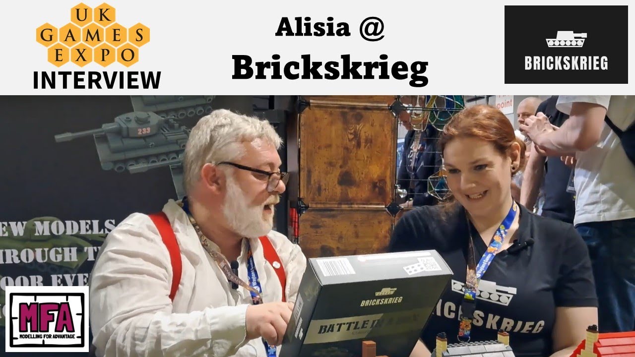 Brickskrieg - UKGE Interview w/Alisia2025