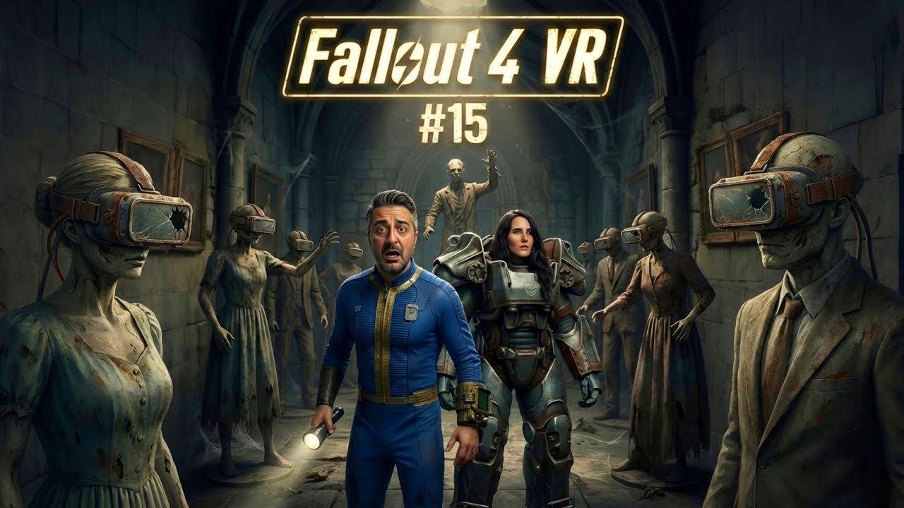 QUASE INFARTEI! O Museu de Bruxaria no Fallout 4 VR é ATERRORIZANTE!