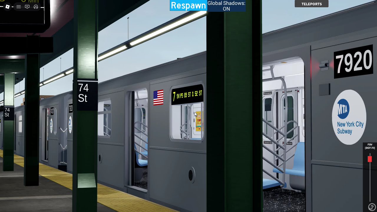 Kawasaki R188 (7) Train at 74th Street-Broadway (MTAoR)