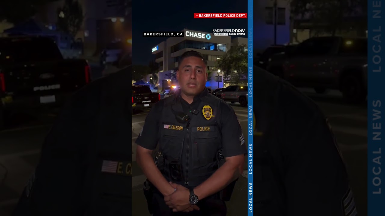 Second hostage released at Chase Bank building in Bakersfield