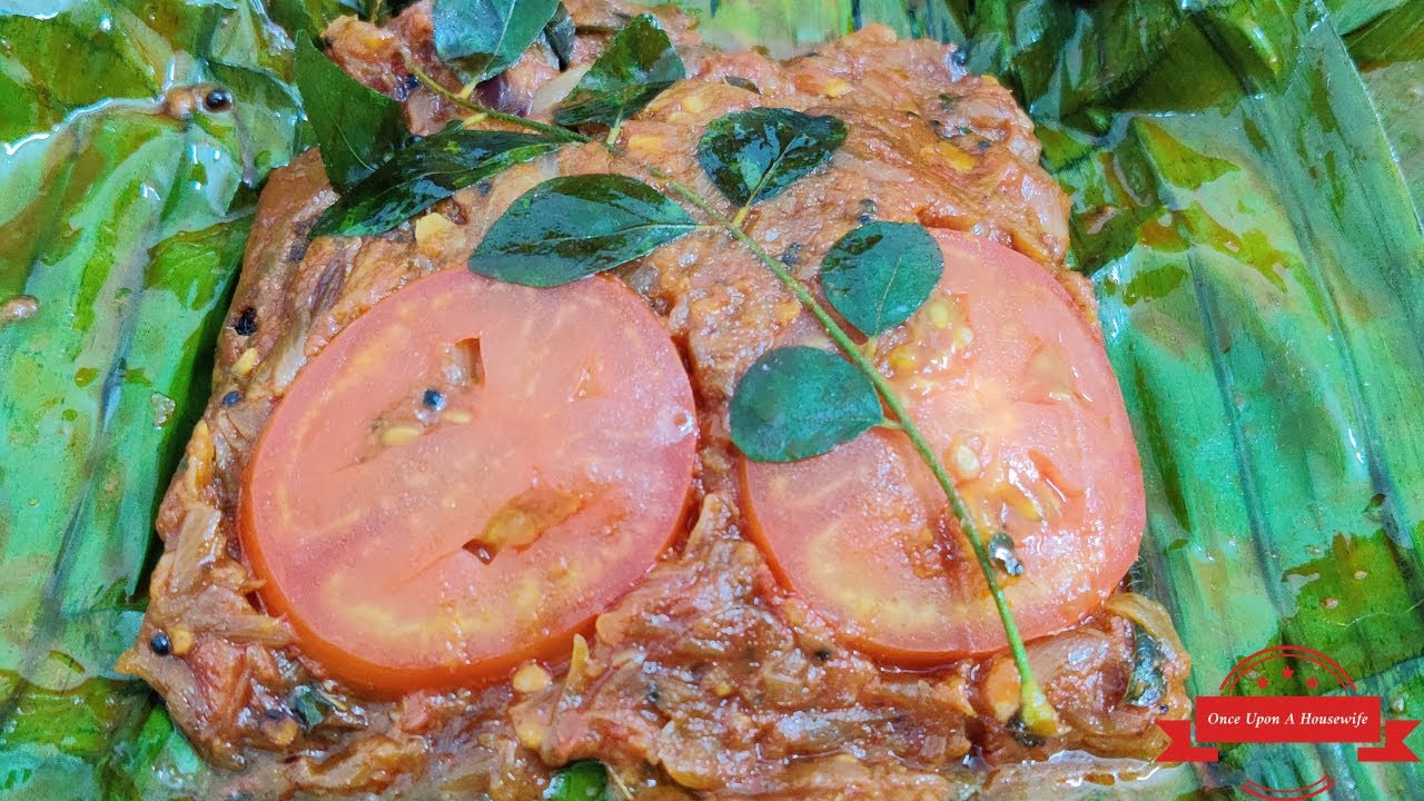 കരിമീൻ വാഴയിലയിൽ പൊള്ളിച്ചത് | Pearl Spot Roast