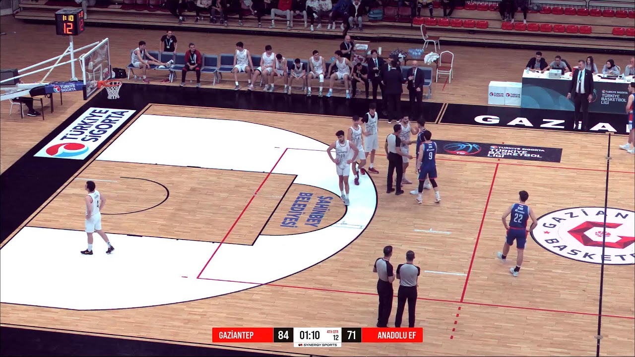 Gaziantep Basketbol – Anadolu Efes BGL Final Grubu