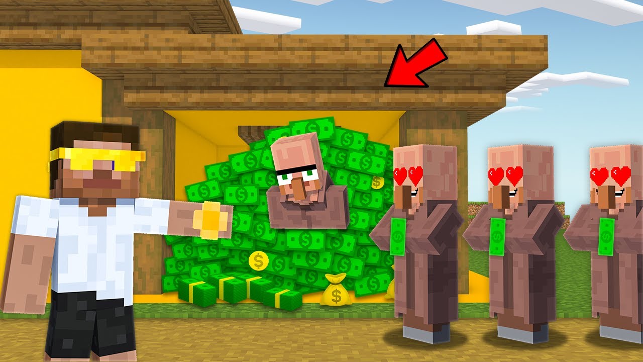 Spending $1 Million in One Day in Minecraft..