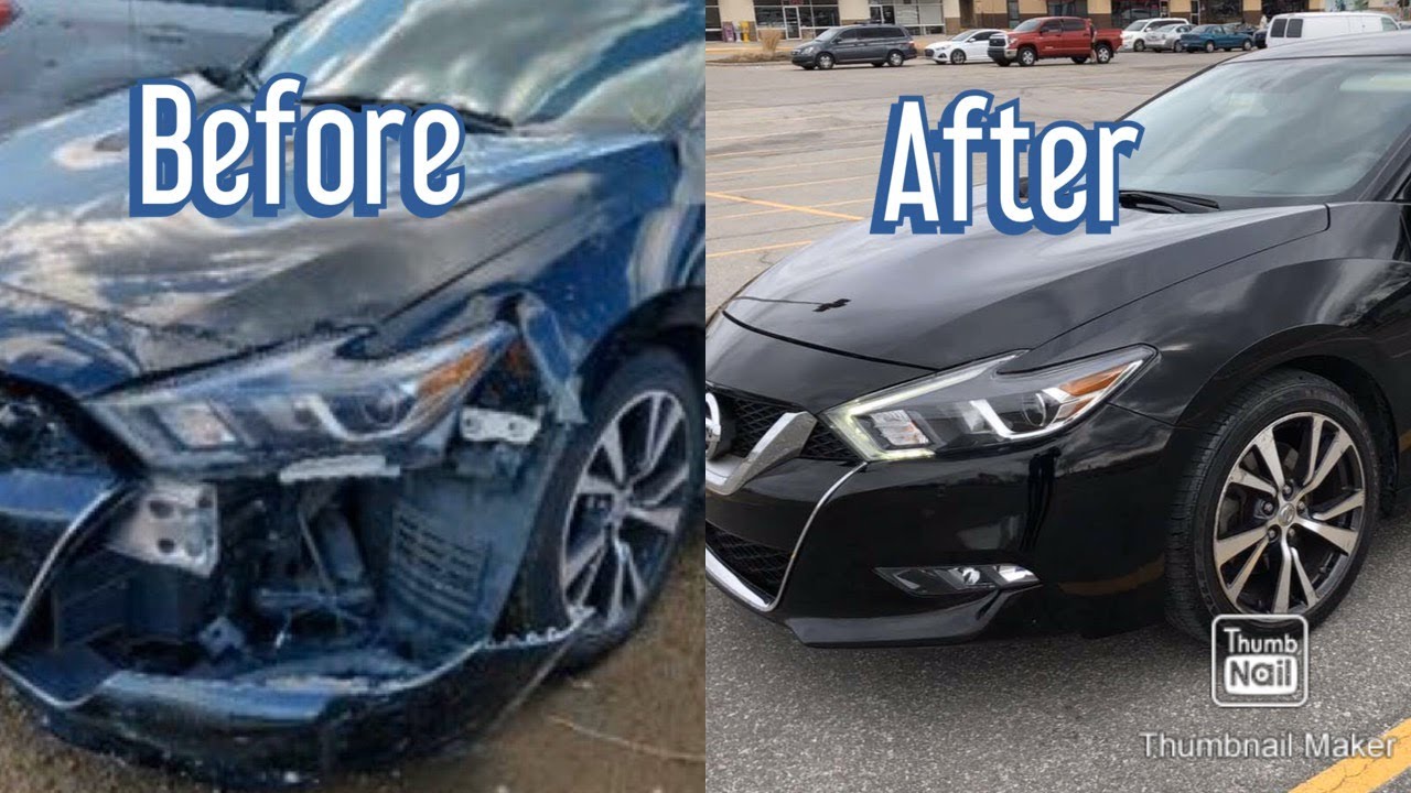 How we made $2000 profit rebuilding and selling Nissan Maxima from Copart.