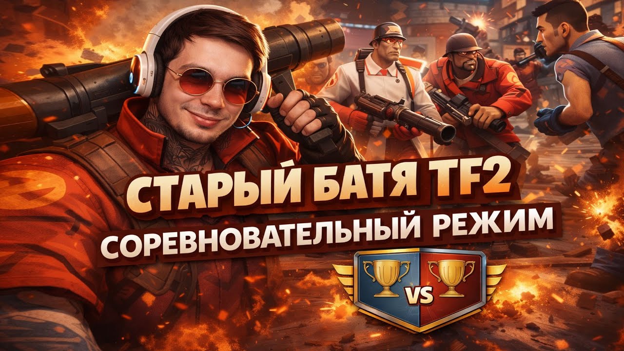 СТАРЫЙ БАТЯ TF2 — СОРЕВНОВАТЕЛЬНЫЙ РЕЖИМ | COMPETITIVE TF2