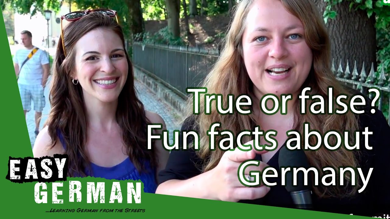 True or False: Fun facts about Germany with Dana from Wanted Adventure | Easy German 163