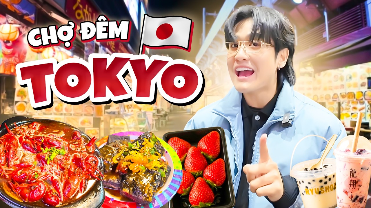 Chợ Đêm Tokyo | Thử Thách 10K Yên