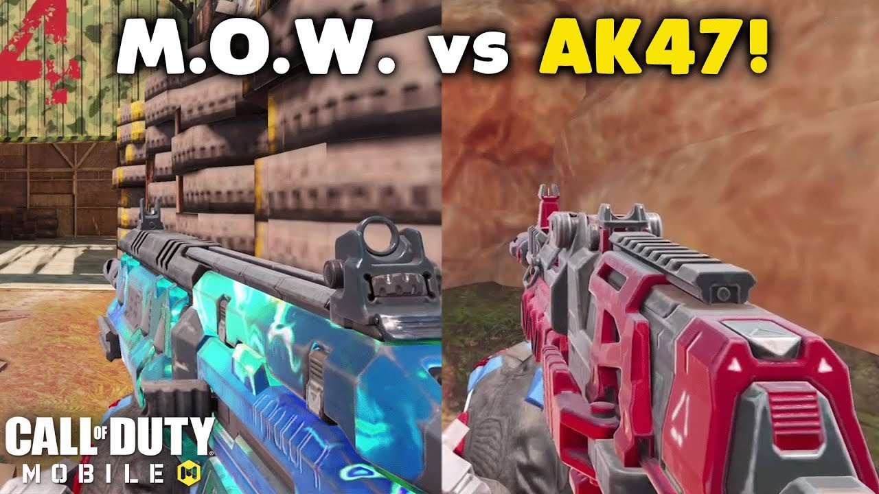 MAN-O-WAR vs AK47 - Which is Better? | Call of Duty: Mobile Versus #2