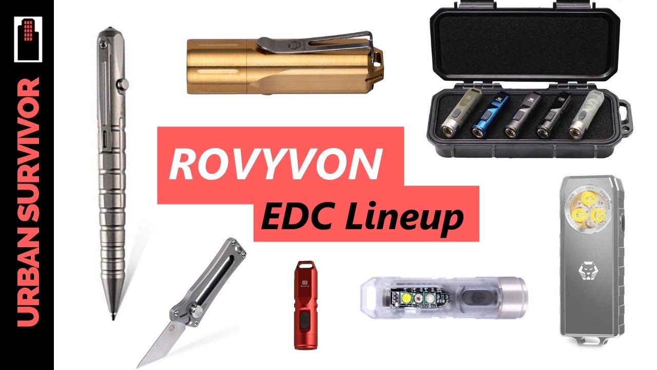 A Look at the Full EDC Lineup from Rovyvon