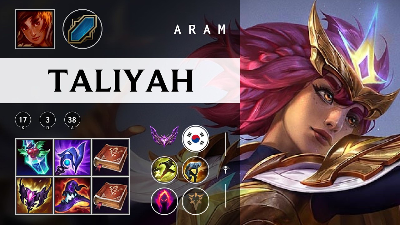 Taliyah ARAM - KR Master Patch 26.04