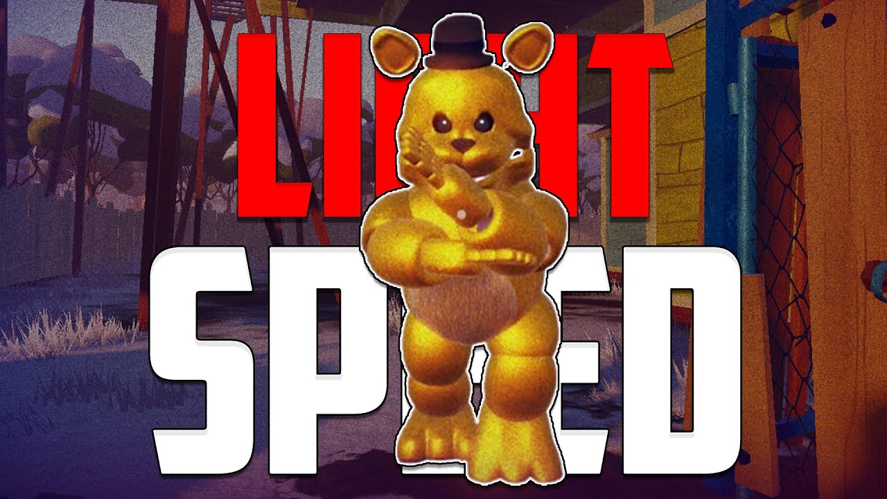 They Added Fast Fredbear To Roblox.. (it's scary)