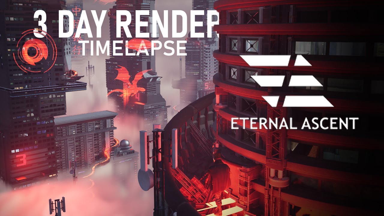 Render Challenge in 3 Days | ETERNAL ASCENT 3D COMMUNITY CHALLENGE