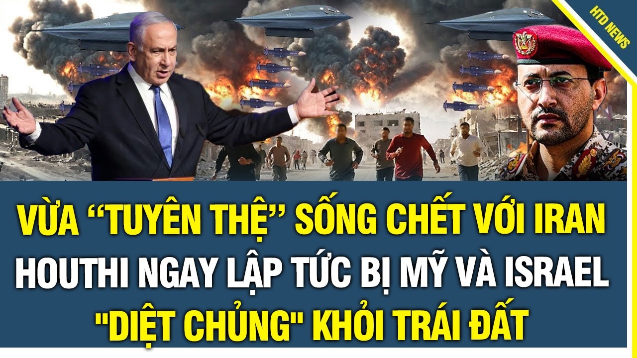 SỐC Iran coi như xong! Hezbollah tuyên bố rút lui, Houthi quay xe bỏ mặc Tehran cho Mỹ nghiền nát