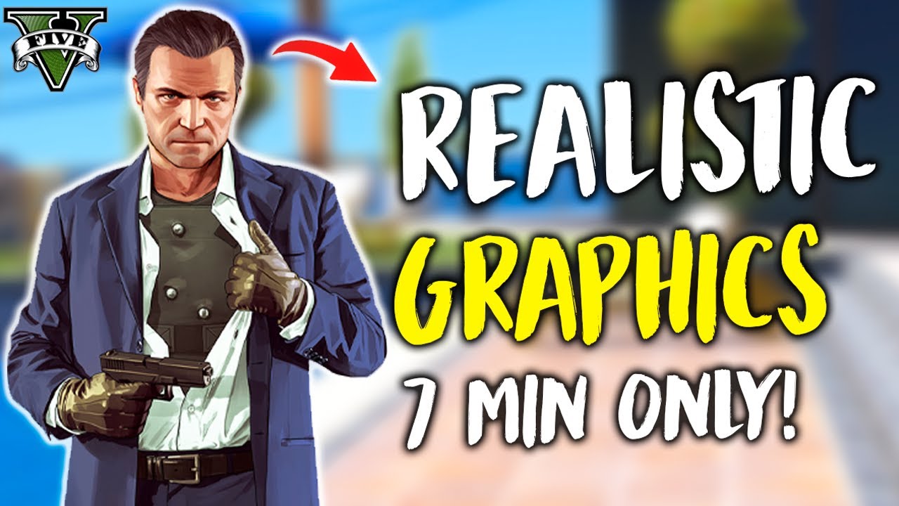 Improve GTA 5 Graphics Upto 10X Without Performance Loss Within 7 Minutes!