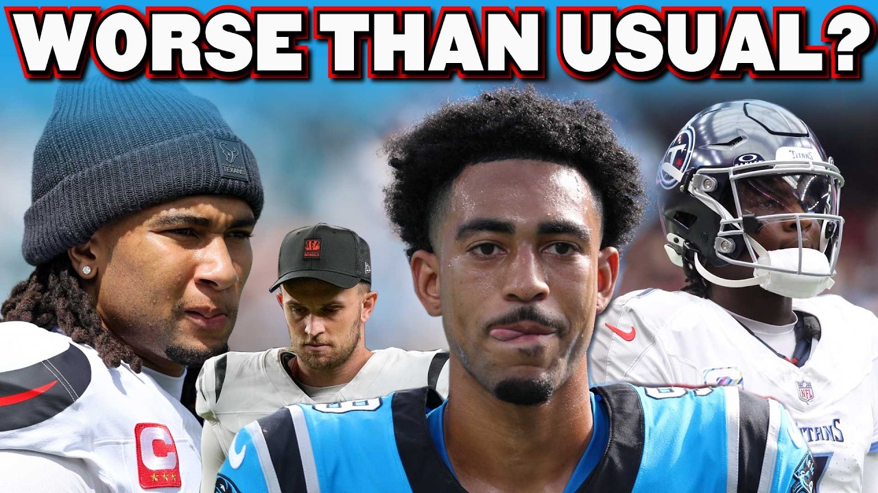 The NFL's Worst Teams Are Really BAD This Year