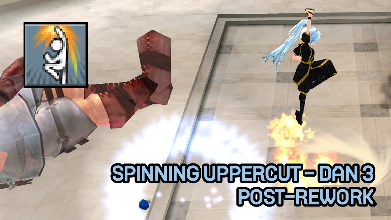 Mabinogi - Spinning Uppercut Dan Test - Post-Rework