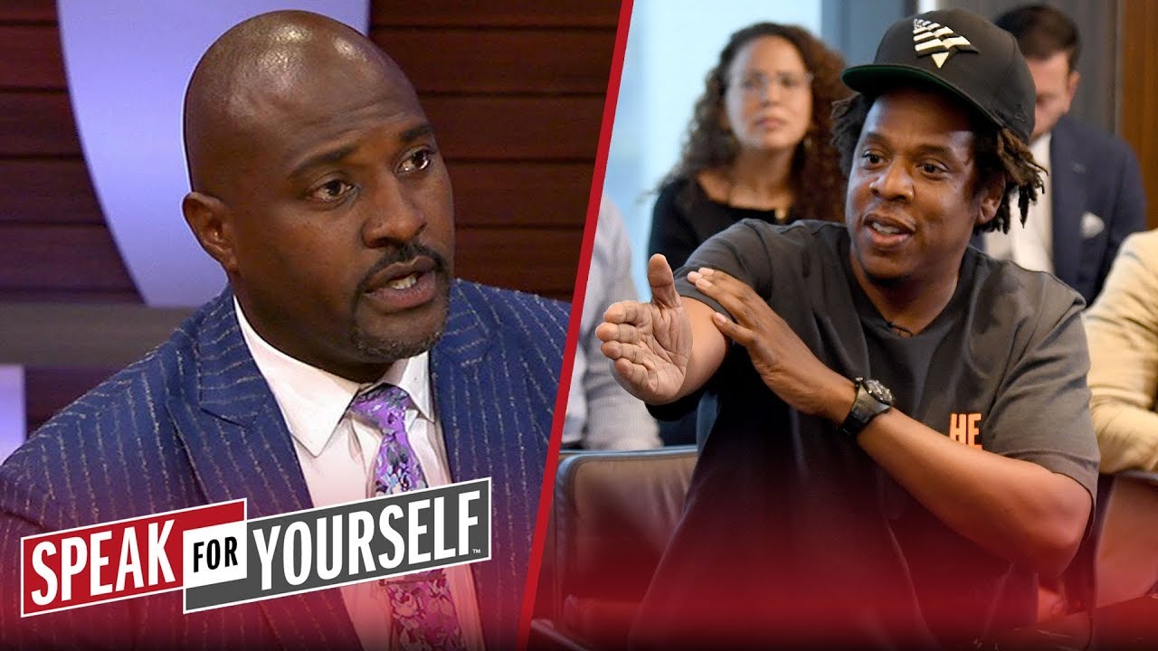 Marcellus Wiley on criticism of Jay-Z by Colin Kaepernick and Eric Reid | NFL | SPEAK FOR YOURSELF