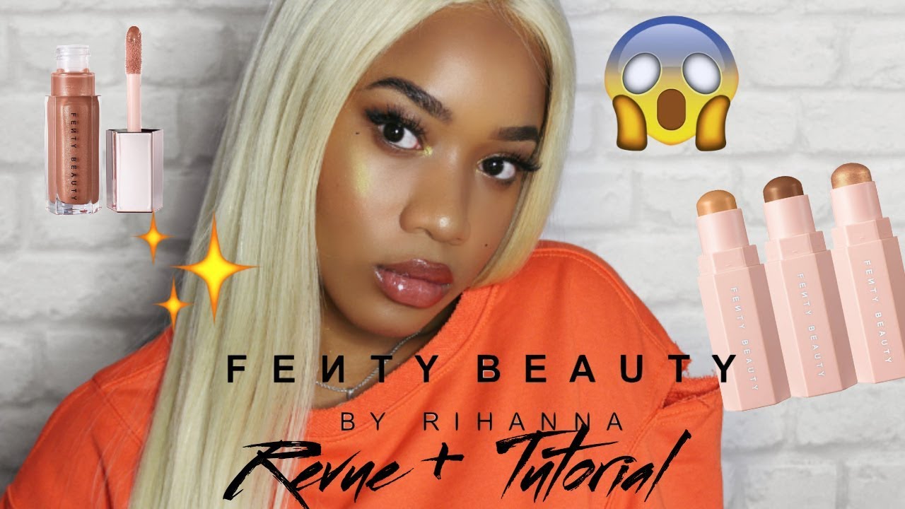 I'M BACK !! JE TESTE LES PRODUITS FENTY, SURCOTÉS OU PAS ?? - Revue & Tutorial