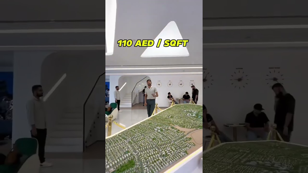 Buy Land in Dubai in just 110 Aed per sqft.
