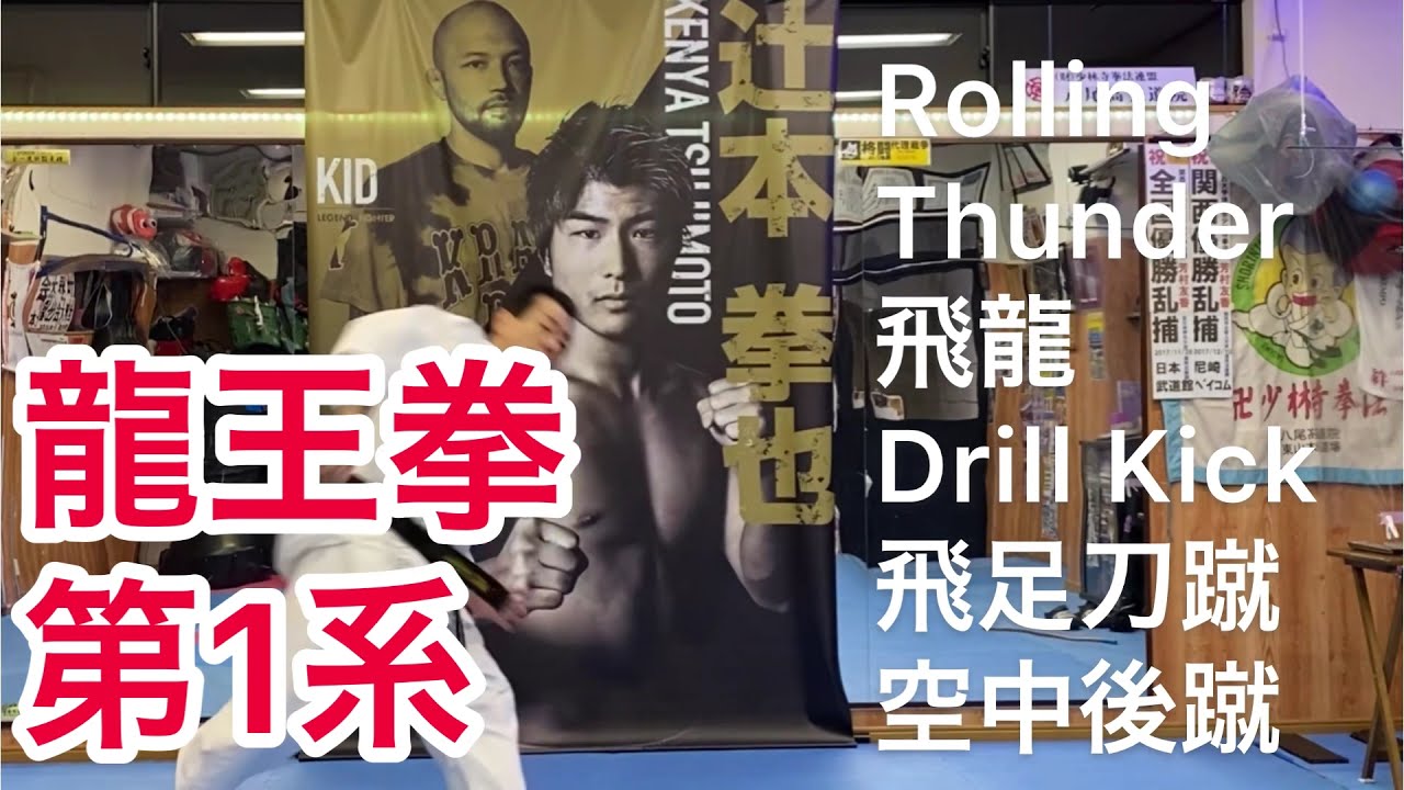 龍王拳第1系#単演基本形#少林寺拳法    #龍王拳第1 系