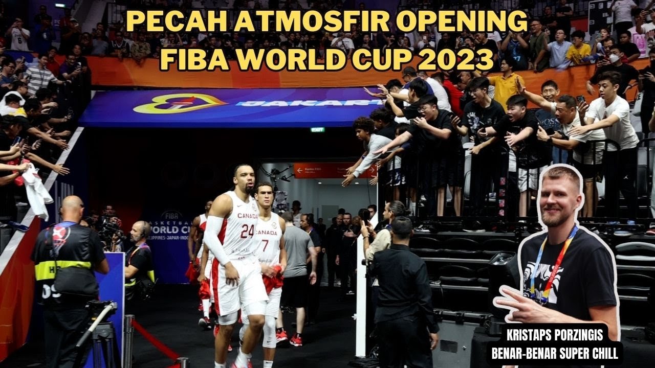 RANDOM VLOG #46:  Indonesia Arena Jadi SAKSI Canada BANTAI Perancis I Di KACANGIN Evan Fournier