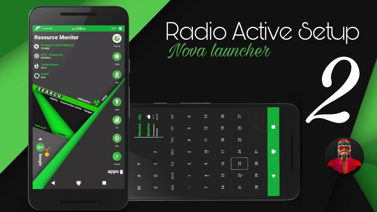 Radioactive Best Nova Setup #2 (Nova Launcher)