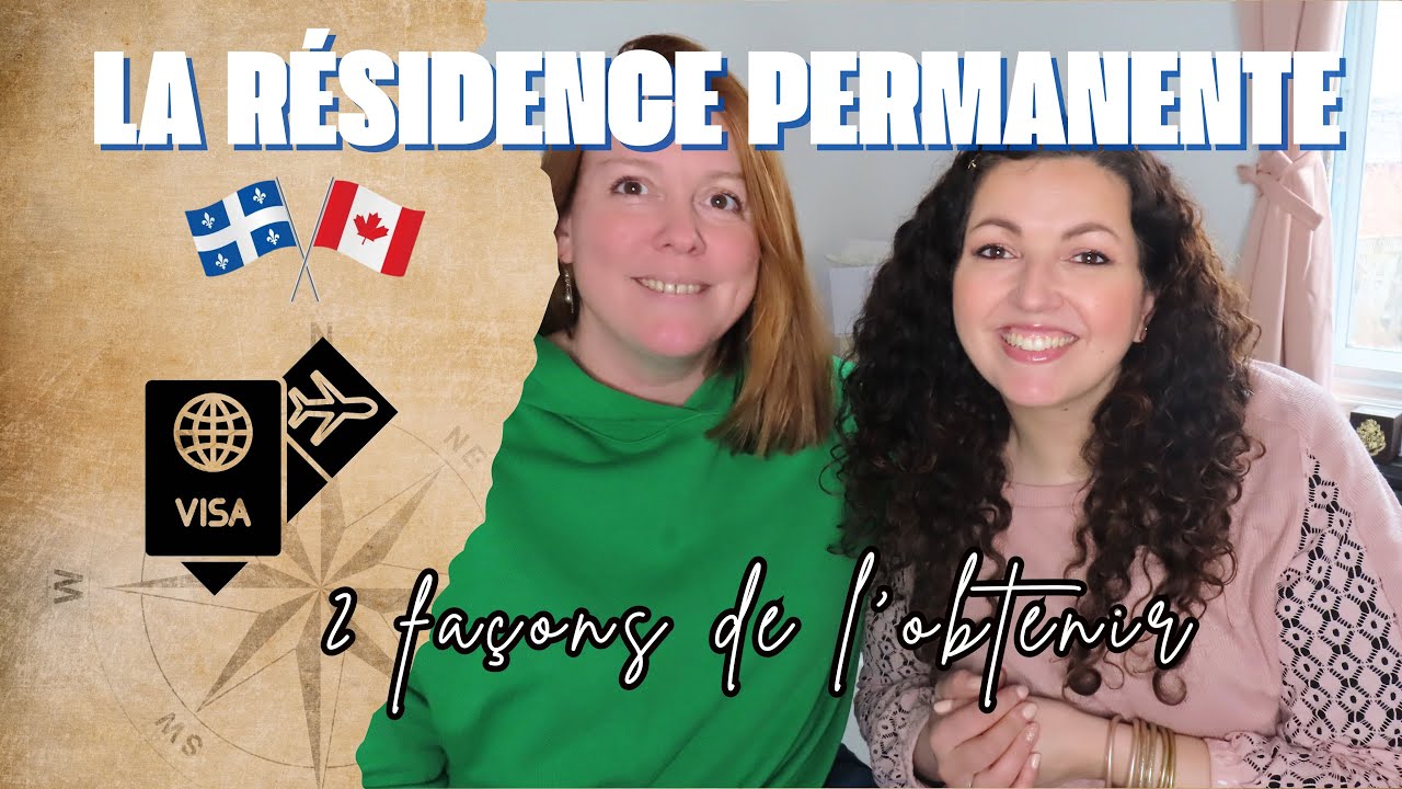 Tout sur la R&eacute;sidence Permanente au CANADA/QUEBEC 🇨🇦 2 parcours diff&eacute;rents pour immigrer