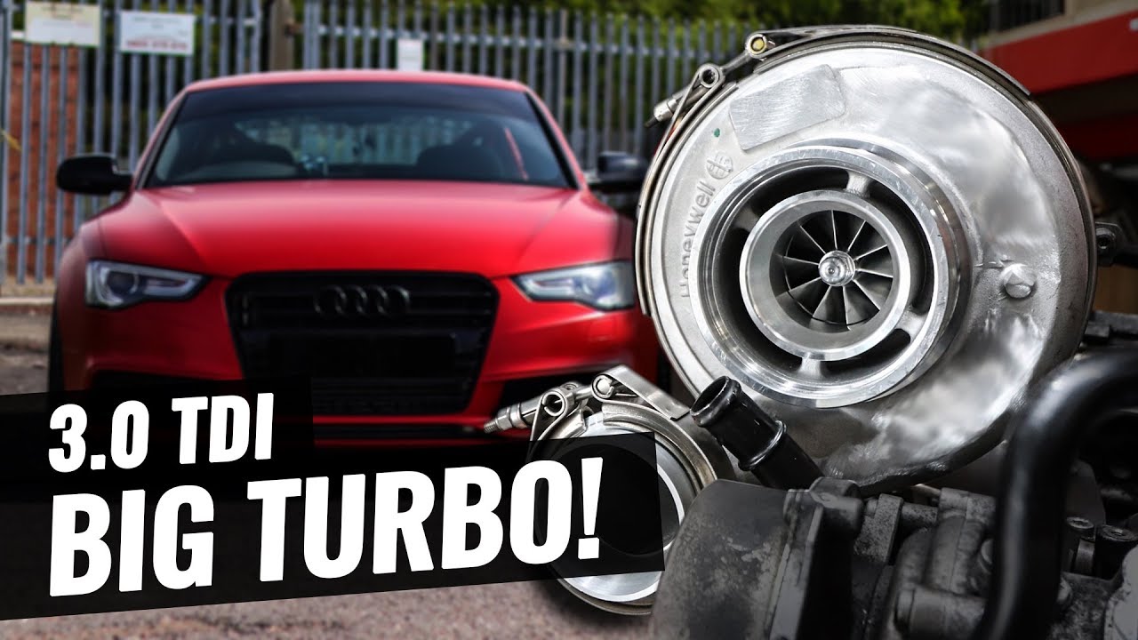 CCWA AUDI A5 3.0 V6 TDI QUATTRO Bigger BIG TURBO UPGRADE - PART 22