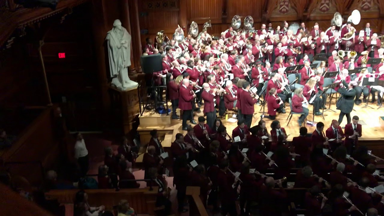 Ten thou Harvard band