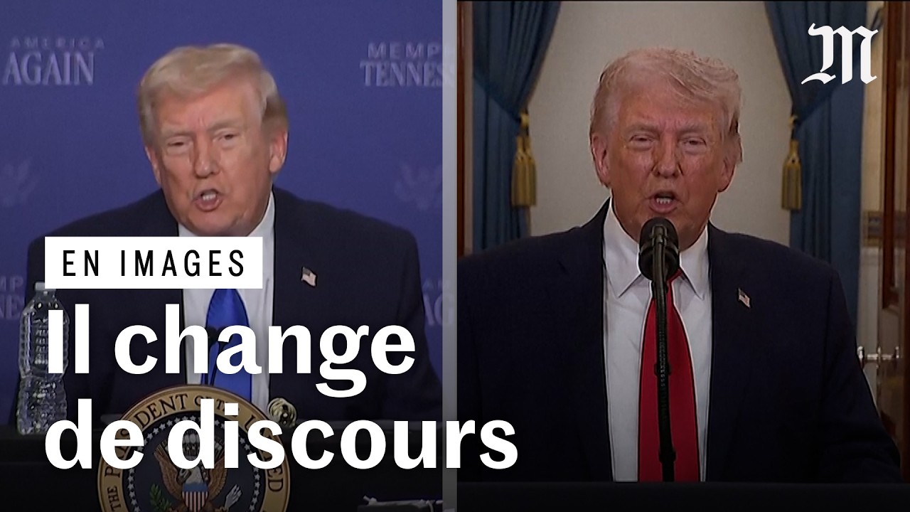 Donald Trump change de discours sur la guerre en Iran