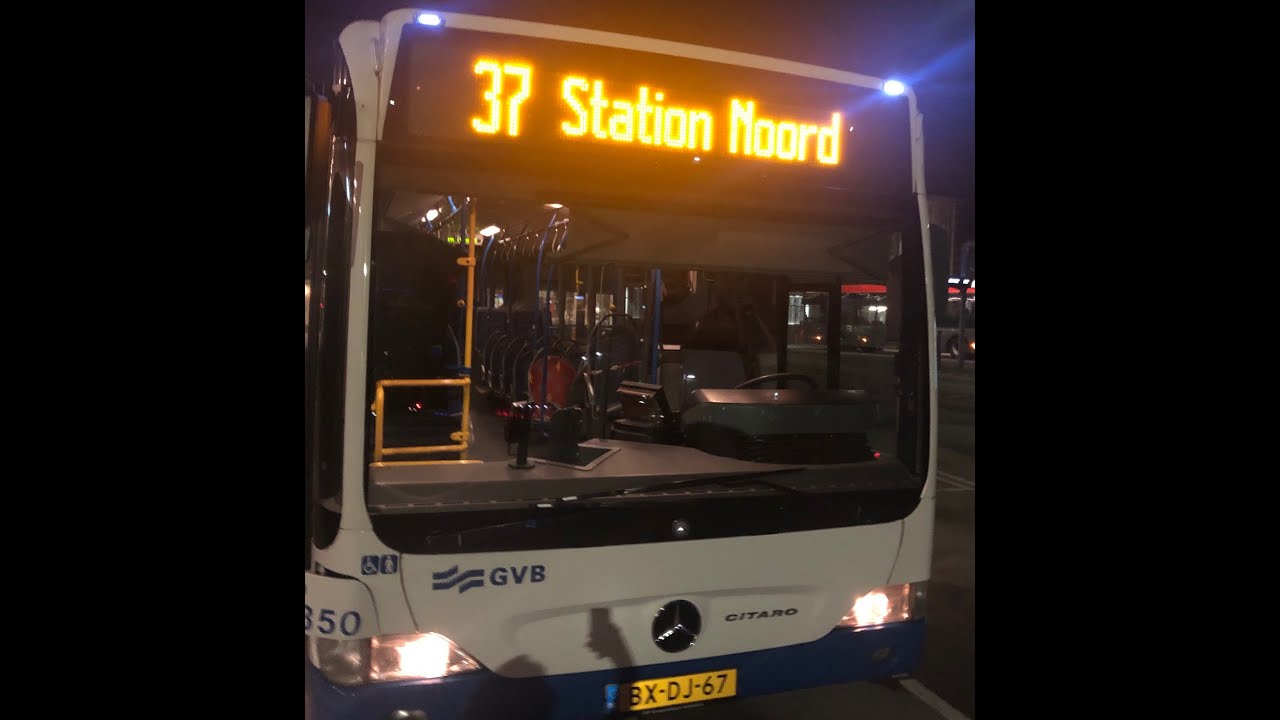 Gvb Amsterdam lijn 37  🔄 OMLEIDING TOT 20 MAART