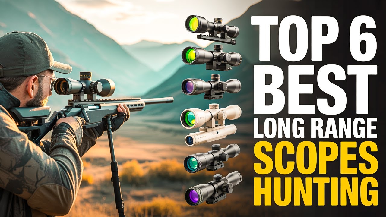 Top 6 Best Long Range Hunting Scopes 2026!🔥🔥