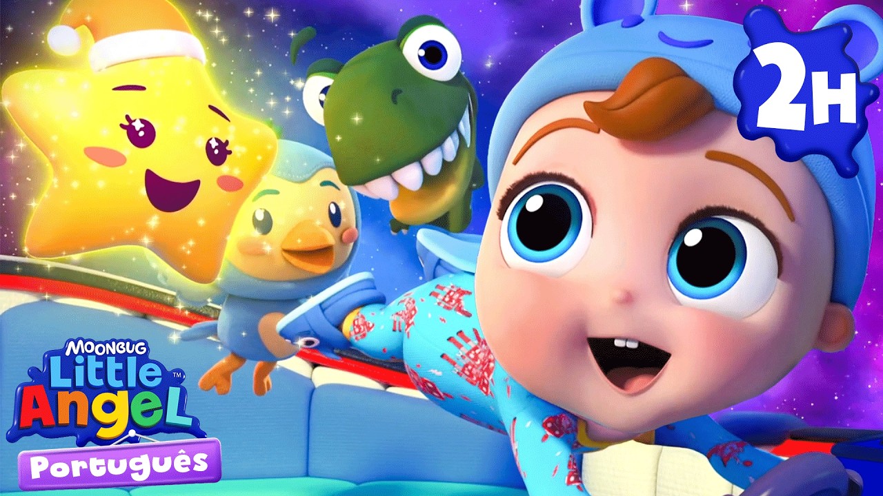 Brilha Brilha Estrelinha! | 2 HORAS DE LITTLE ANGEL BRASIL!| Músicas Infantis em Português