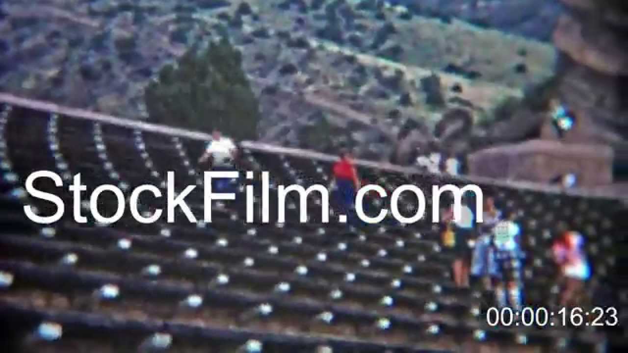 1955: Red Rocks amphitheatre playbill pop music group. MORRISON, COLORADO