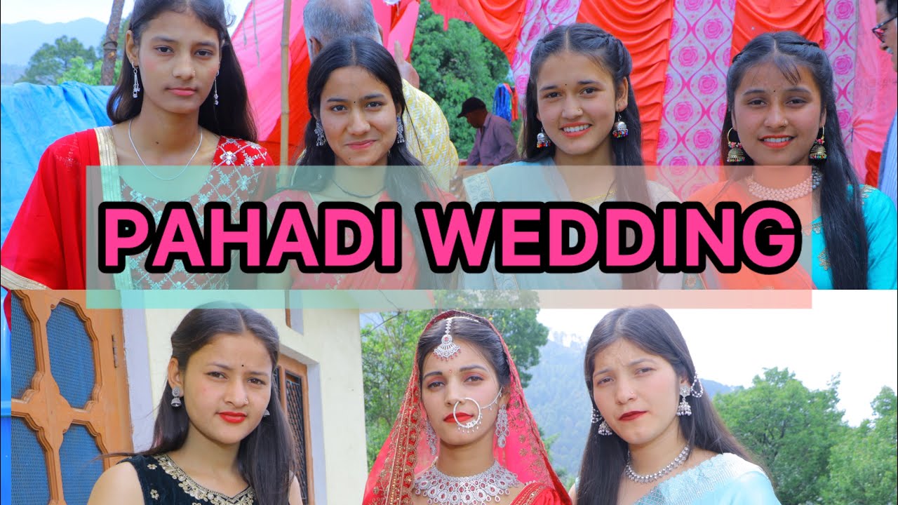 PAHADI DANCE | PAHADI WEDDING| GARHWALI CULTURE | #pahadi #garhwalisong #couple #shorts #ytshorts 