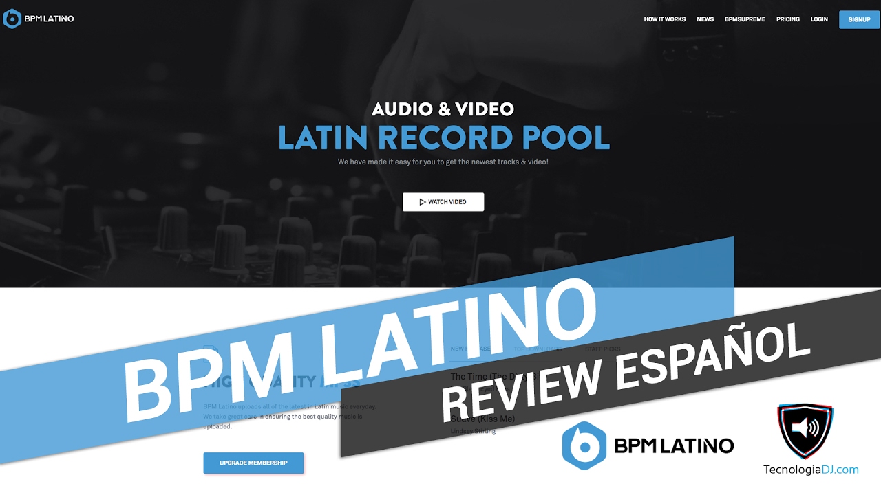 Review en español record pool BPM Latino | TecnologiaDJ.com