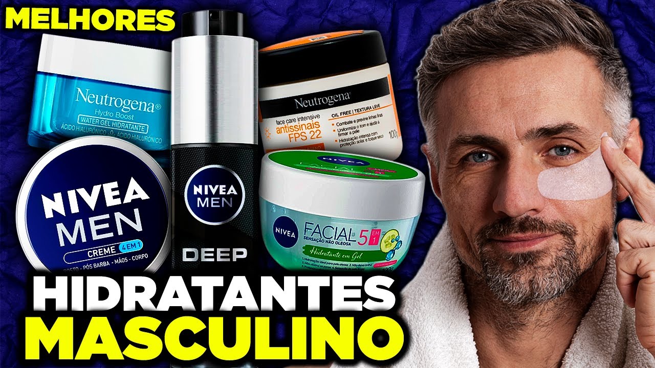Os 5 Hidratantes Faciais Masculinos que Eu Uso e Recomendo!