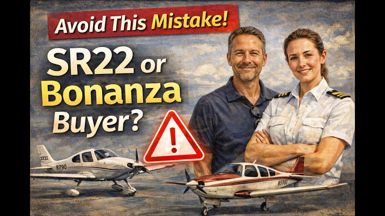 SR22 or Bonanza? What Experienced Pilots Won't Tell You