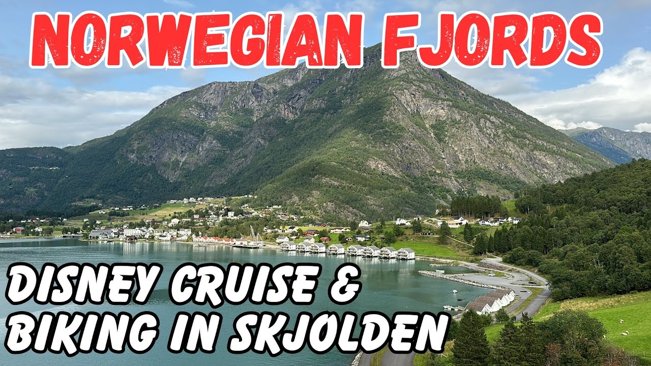 Disney Cruise 2023 Norway Excursion! Bike and Fjord Boat in Skjolden Norway
