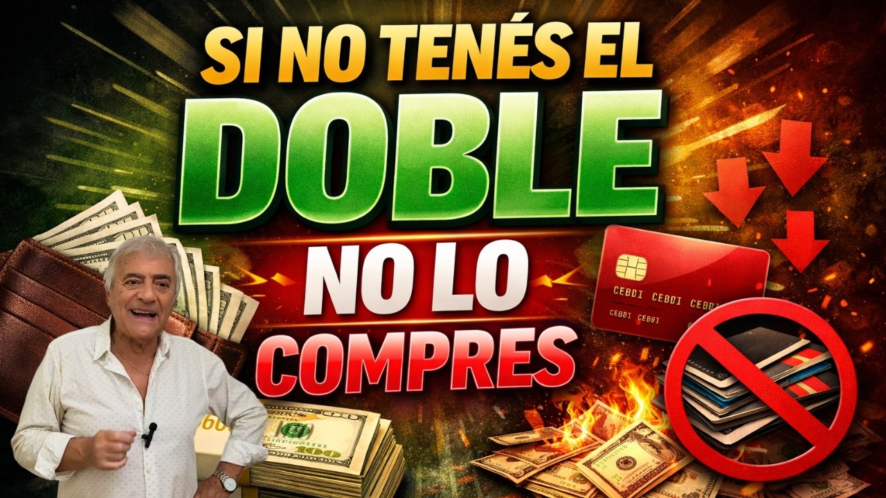 ¡SI NO TENÉS EL DOBLE! 